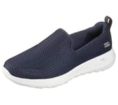 Skechers Fille Go Walk Joy' Slip On Sneakers, Bleu Navy White Nvw, 35.5 EU