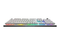 Alienware Tri-Mode Aw920k - Tastatur - Alienfx Per Nøkkel Rgb / 16,8 Millioner Farger - Trådløs - 2.4 Ghz, Bluetooth 5.1, Usb - Qwerty - Amerikansk Engelsk - Tastsvitsj: Cherry Mx Red - Månelys