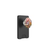 Bouquet de fleurs sauvages à motif floral PopSockets PopWallet pour MagSafe