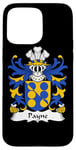 Coque pour iPhone 15 Pro Max Armoiries Payne - Blason de la famille