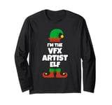 I'm The Vfx Artist Elf Family Pajama Christmas Funny Long Sleeve T-Shirt