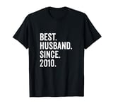 Best Husband Since 2010 | 14th wedding anniversary 14 years T-Shirt