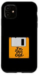 Coque pour iPhone 11 Retro Nostalgia I'm This Old Floppy Disk Birthday Tech