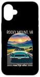 iPhone 16 Plus Rocky Mount Virginia Retro Highway Nostalgic Car Design Case