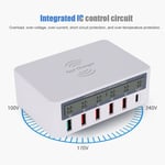 818 Usb3.0 Multi Port Mobile Phone Fast Charger Shunt Adapter With Wireles