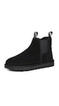 UGG Men's Neumel Chelsea Classic Boot, Black, 4 UK