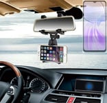 Car rear view mirror bracket for Vivo Y28s 5G Smartphone Holder mount