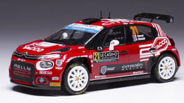 Citroen C3 Wrc2 #21 Rally Monte Carlo 2023 Rossel / Steven 1:43 Model Ixo Model