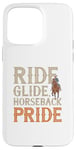 Coque pour iPhone 15 Pro Max Citation d'équitation Western Riding - Country Horse Rider