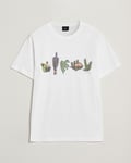 PS Paul Smith Cactus Line Up Printed T-Shirt White