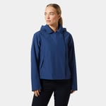 Helly Hansen Dam T2 Regnjacka Blå XS