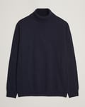 Oscar Jacobson Salim Wool/Cashmere Rollneck Navy