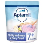 Aptamil Multigrain Banana & Berry Porridge Baby Cereal 7+ Months 200g - 4 Pack