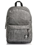 Invicta Sac à Dos, Carlson Grey 2 Tone Sac à Dos Écologique, Sac à Livres, Filles et Garçons, , pour L'École, le Sport, les Loisirs, avec Poches Latérales et Pochette pour Ordinateur Portable,