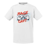 T-Shirt Enfant Rage Quit Jeux Vidéo Retro Gaming Arcade