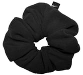 Nike Gathered Hair Tie Large Hairband Scrunchie Womens Black Terry Dri-Fit New