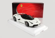 BBR 1:18 DIECAST - FERRARI LAFERRARI APERTA 2016 Blanc Italie *4 Ouvertures