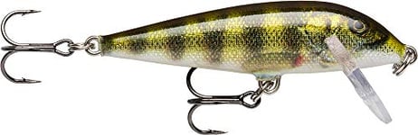 Rapala CountDown Lure with Two No. 7 Hooks, 1.5-2.4 m Swimming Depth, 7 cm Size, Live Perch