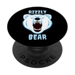 Rizzly Bear Cool Bear PopSockets Adhesive PopGrip