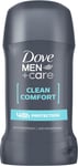 Dove Men+Care Clean Comfort Deodorant Stick, 48-Hour Sweat Protection 50ml