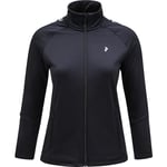 Peak Performance W Rider Zip Jacket Black/Black