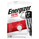 Energizer Lithium CR1616 batteri - 1 stk.