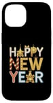 Coque pour iPhone 14 Happy New Year eve waiting for midnight party