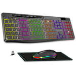 Pack Clavier avec Souris ADVANCE R-Type Plus Series Noir