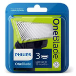 Philips OneBlade 3 x Replacement Shaving Heads One Blade Shaver FAST FREE P&P