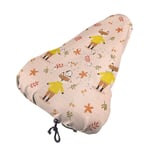 lucky-bonbon Cute Fox in Autumn Leaves Fashion Waterproof Keep Dry Bike Seat Cover The Perfect Bicycle Seat Cover Waterproof Sunscreen And Dustproof For All Bicycle Exercise.