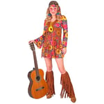 W WIDMANN MILANO Party Fashion - Costume Hippie, Fille-Fleur, Flower Power, Costume Femme