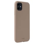 Holdit iPhone 11 Silicone Case, Mocha Brown