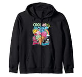 COOL AS ICE-CREAM life is sweeter in the summer cute design Zip Hoodie