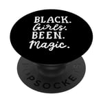 Black Girls Been Magic Melanin Queens Femmes afro-américaines PopSockets PopGrip Adhésif