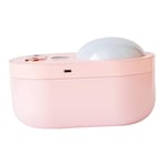 Shiwaki Brume fraîche Humidificateurs pour Chambre, Humidificateur À avec Star Night Light Projector pour Chambre D'enfants, avec Double Brumes, Rose