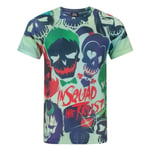 Suicide Squad Mens In Squad We Trust Sublimated T-Shirt - L