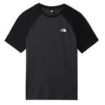 THE NORTH FACE - Men's Tanken Raglan T-Shirt - Asphalt Grey/TNF Black, XL