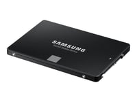 Samsung 860 EVO MZ-76E500B - SSD - chiffré - 500 Go - interne - 2.5" - SATA 6Gb/s - mémoire tampon : 512 Mo - AES 256 bits - TCG Opal Encryption 2.0
