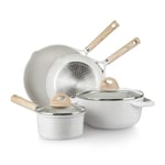 KASANOVA Sets de 3 Poele Induction, 20/24/28cm Poêles Antiadhésif, Batterie de Cuisine Pour Tous Feux Dont Induction, Poêles à omelette Pour La Cuisine Quotidienne