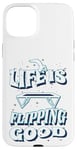 Coque pour iPhone 15 Plus Motivation Trampolin fitness-gymnastique Trampoline