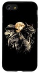 Coque pour iPhone SE (2020) / 7 / 8 Loup Alpha Loup-garou Meme Male Art Artwork Werewolf Wolf