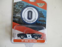 MINIATURE 1/64 OU 3 INCHIES GREENLIGHT DODGE 1971 CHALLENGER PACE CAR SPEEDWAY