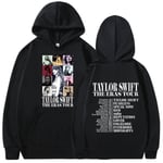 Kvinnor Taylor The Eras Tour Hoodies Sweatshirt Långärmad black XL