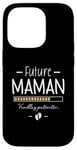 Coque pour iPhone 14 Pro Future Maman - Humour Grossesse pour Femme Enceinte