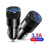 USB+TYPE-C 20W PD Fast Car Charger Plug For Apple iPhone 13 13+ 13 Pro Pro Max