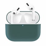 2x Silikonskal fodral för Apple Airpods PRO Grön Grön one size