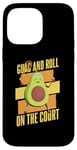 iPhone 14 Pro Max Funny Tennis Player Avocado Guac And Roll On The Court Case