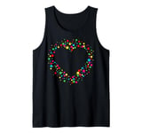 Funny Spotty 2024 Heart Dotty Spots Meme Kids Boys Girls Tank Top