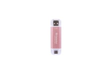 Transcend ESD310P - 512 GB - Ekstern SSD - USB 3.2 Gen 2X1 - 24 pin USB-C USB 3.2 Gen 2X1 - 4 pin USB Type A