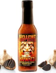 Hellfire Kranked Extreme Black Garlic & Carolina Reaper Hotsauce - Extremt Stark Chilisås 148 ml